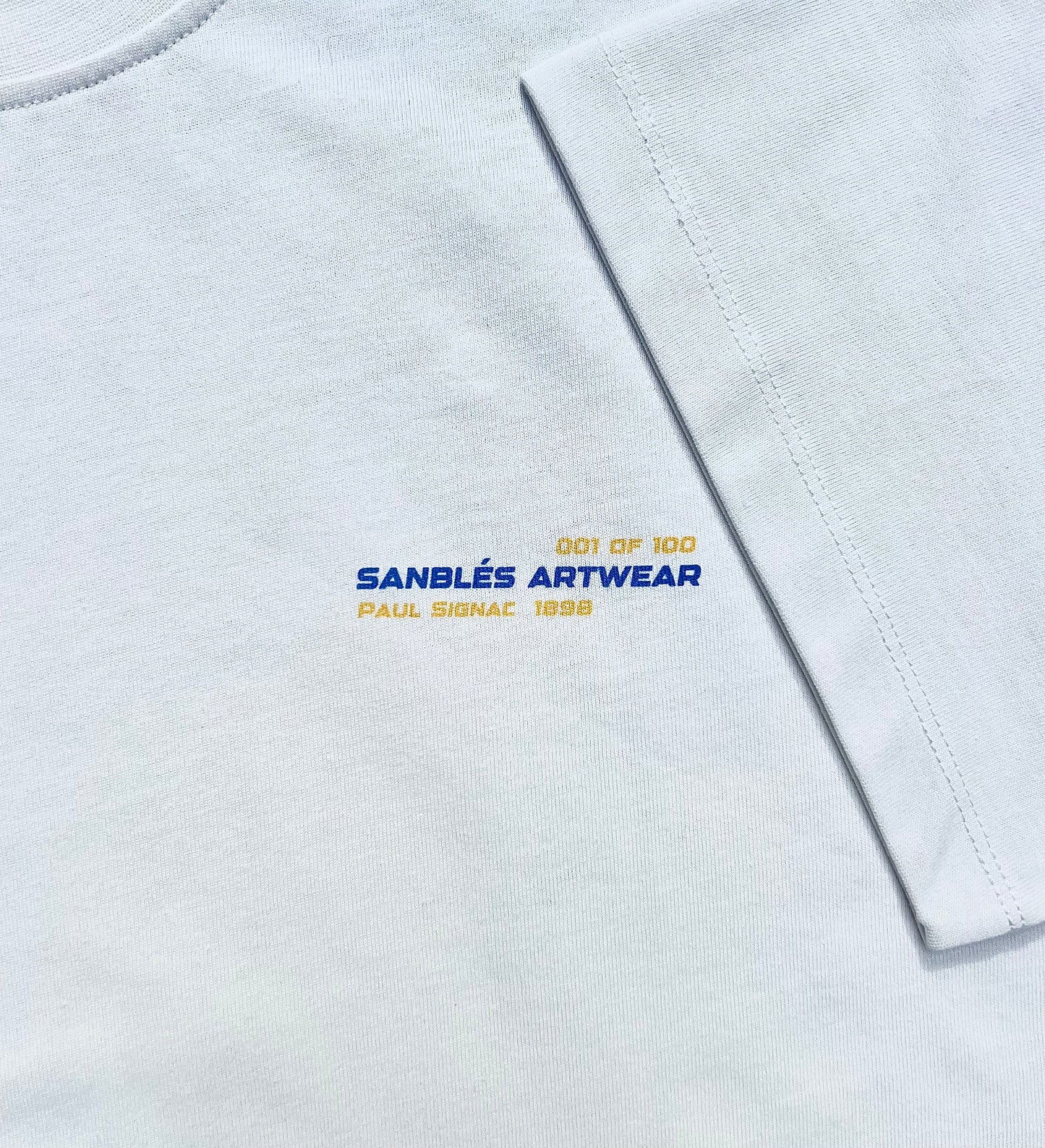 Sanbles Artwear
Paul Signac
Draagbare kunst
Unieke kledingstukken
Kunstzinnige mode
Creatieve streetwear
Limited edition kleding
Kunst geïnspireerde kleding